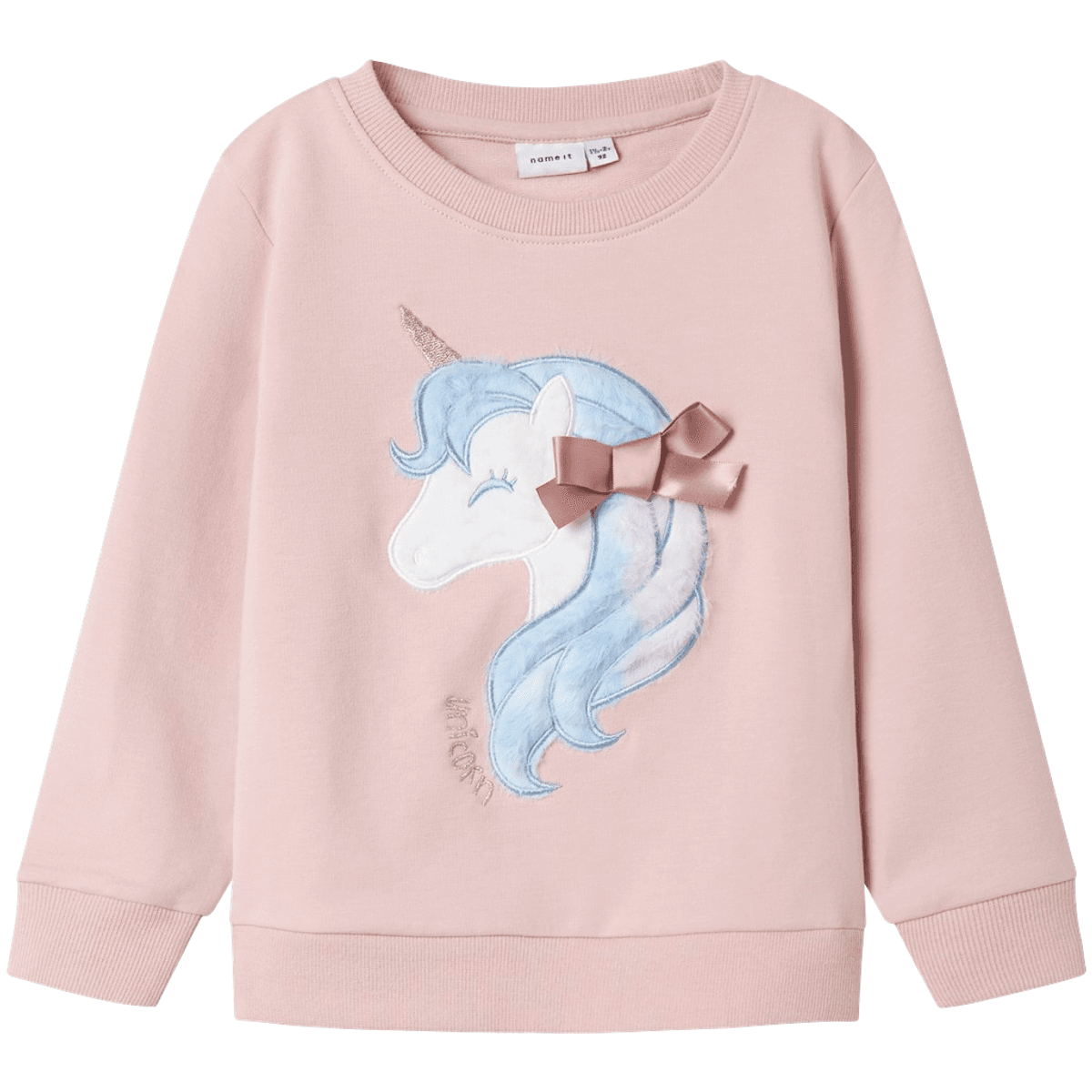 Name It Nmfkisa sweatshirt til småbarn, Burnished Lilac