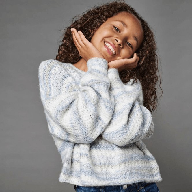 Hovedbilde Kids Only Koggola genser til barn, Cloud Dancer