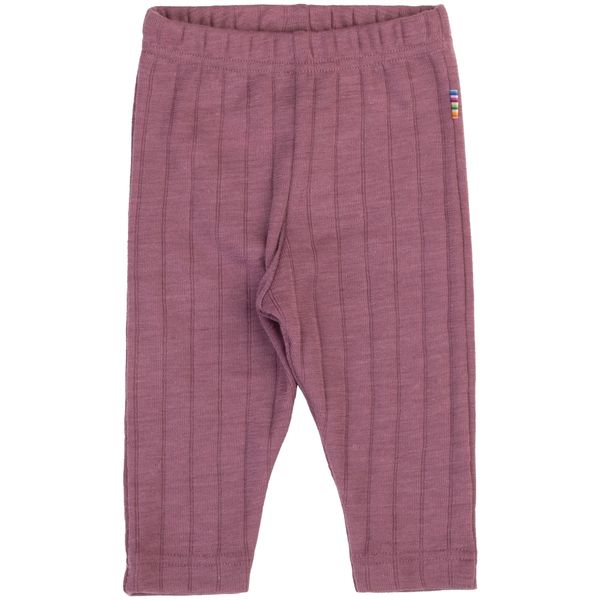 Hovedbilde Joha leggings i ull/silke til baby, Heather