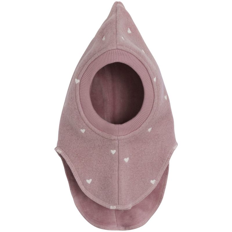 HUTTEliHUT balaclava i ull m/broderi, Deauville Mauve