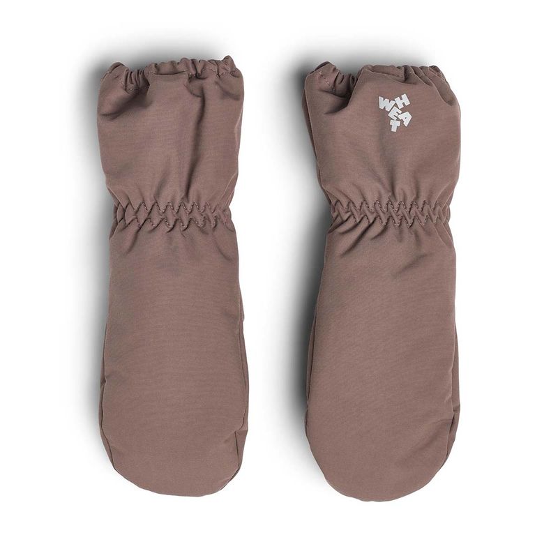 Wheat Monta vintervotter til barn, Plum Truffle