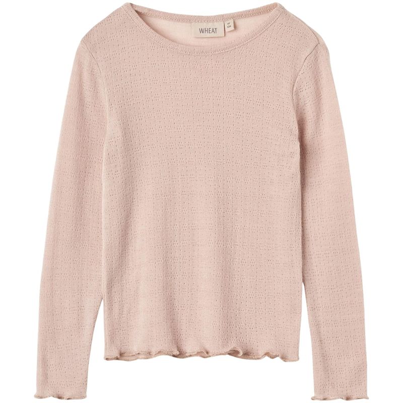 Wheat Agi genser i ull, pale lilac
