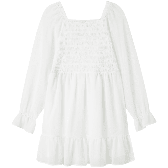 Hovedbilde LMTD Nlfheave kjole til barn, Bright White
