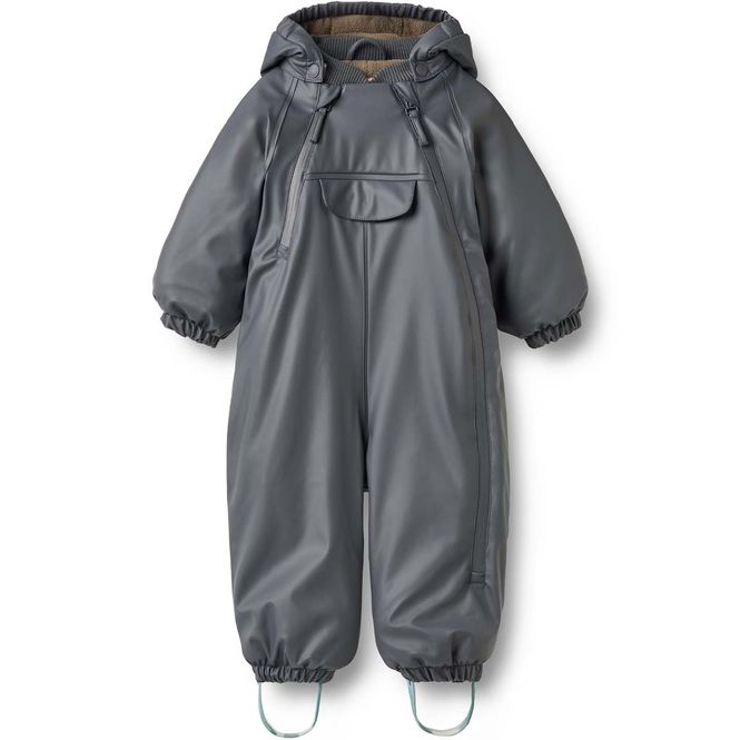 Hovedbilde Wheat Evig vinterregndress til baby, Greyblue