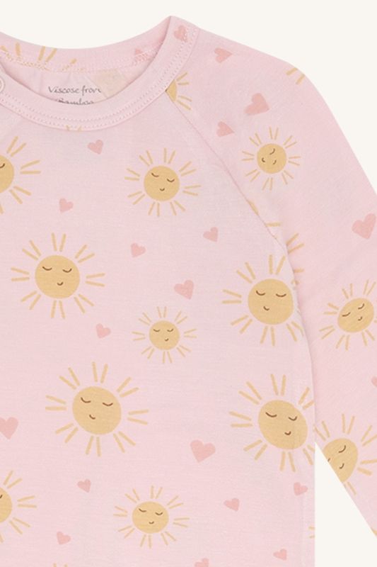 Hust and Claire Hcbuller Sun omslagsbody bambus, Chalk Pink