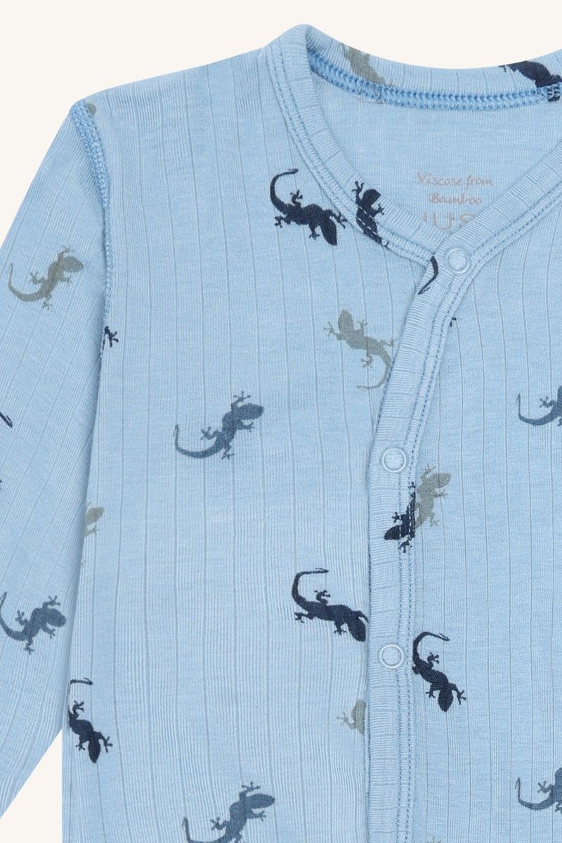 Hust and Claire Hcmulle Lizards heldress bambus, Light Blue