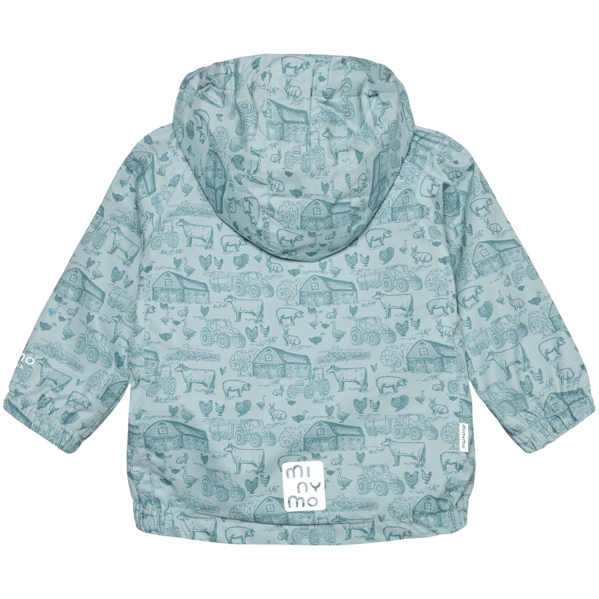 Minymo vår-og høstjakke til småbarn, Niagara Mist