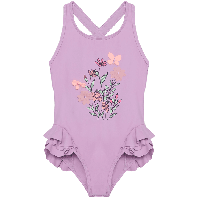 Hovedbilde Colorkids badedrakt til barn, Lavender Mist