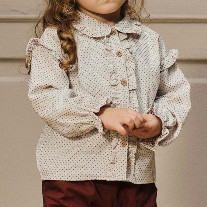 Hovedbilde Lil' Atelier Nmfolena bluse til småbarn, Pastel ...