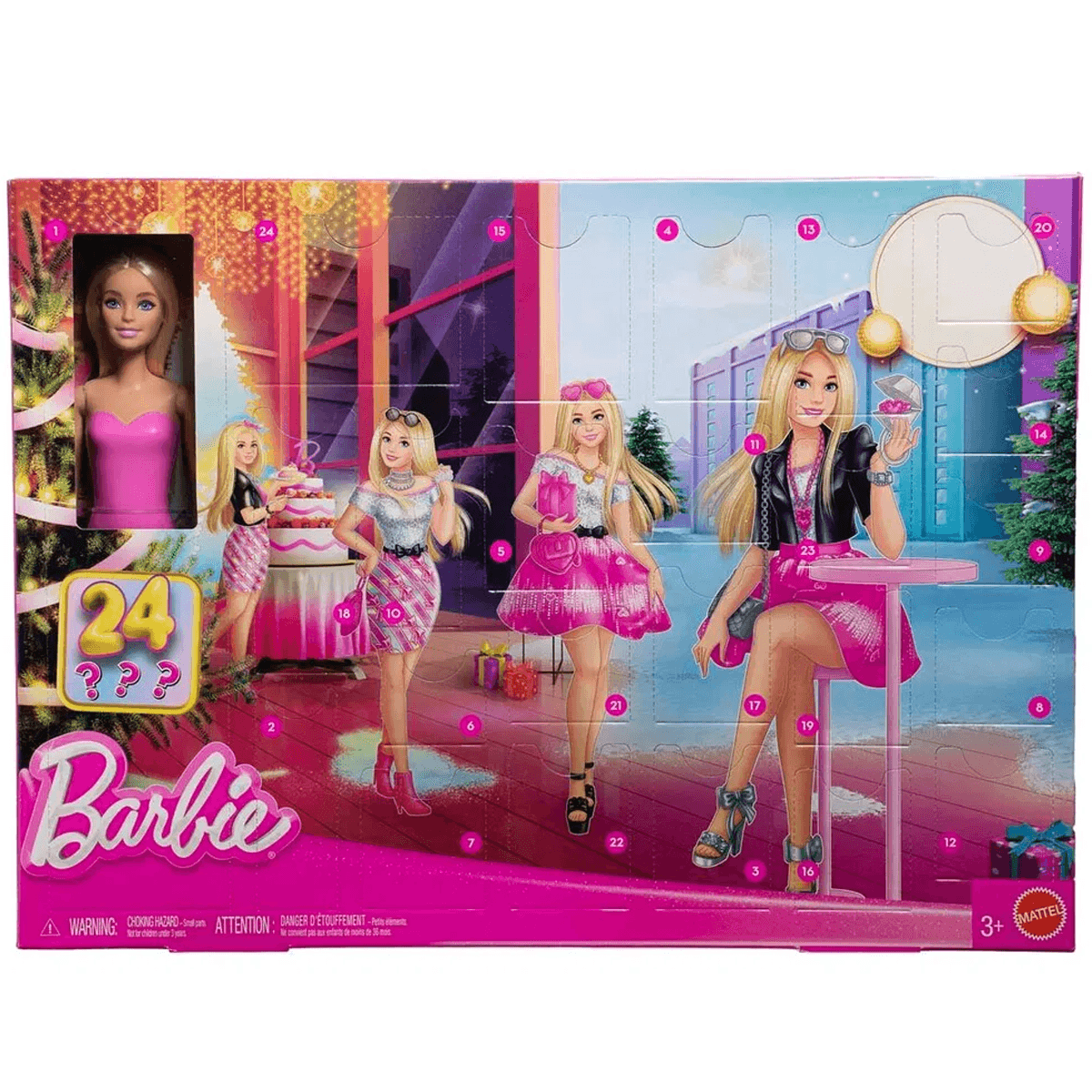 Barbie Fashionista julekalender 2025