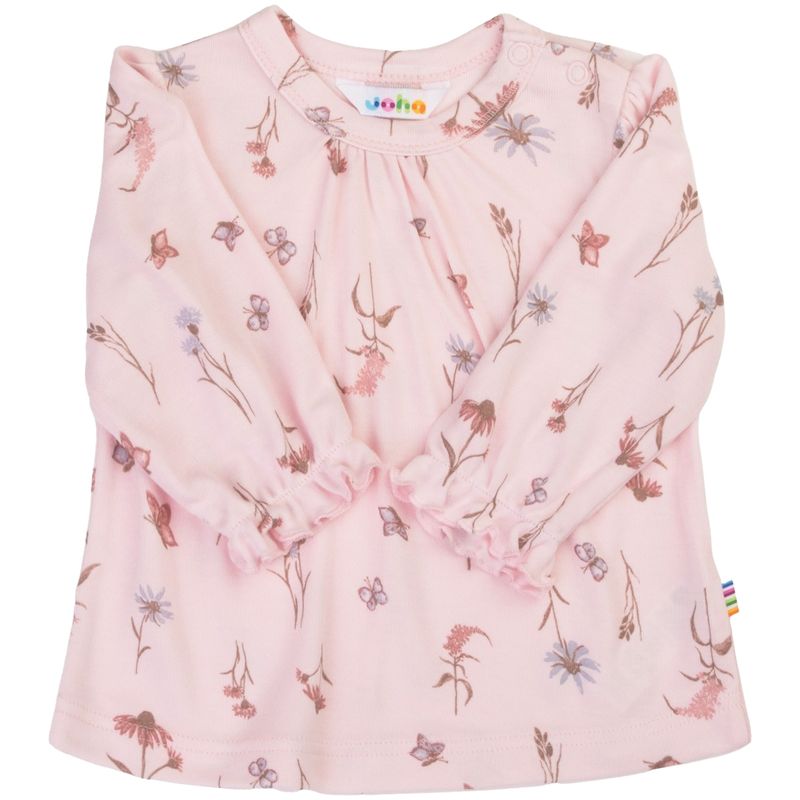 Joha Bloom & Tractor genser i bambus, Light pink