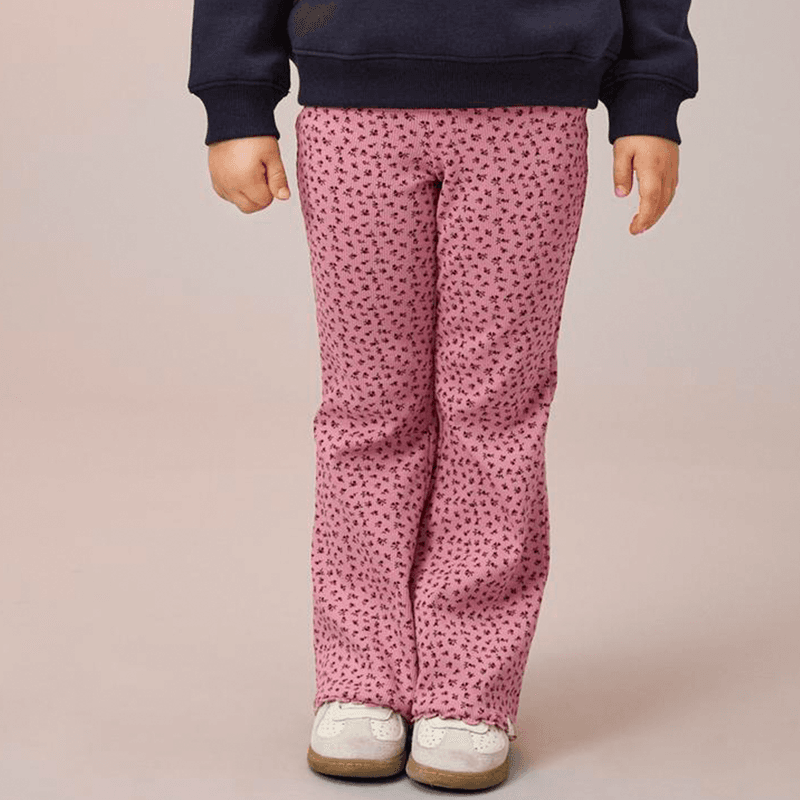 Kids Only Kmgtrinny flared leggings til småbarn, Foxglove