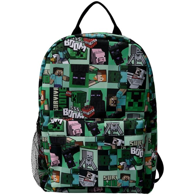 Hovedbilde Name It Nkmjonk Minecraft ryggsekk, Black
