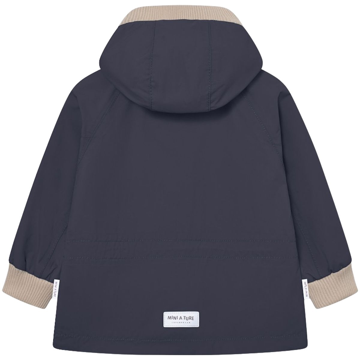 Mini A Ture Matwally vår-og høstjakke småbarn, Ombre blue