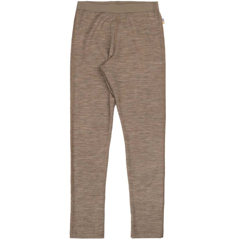 Joha leggings i ull/silke til barn, Beige Mel.