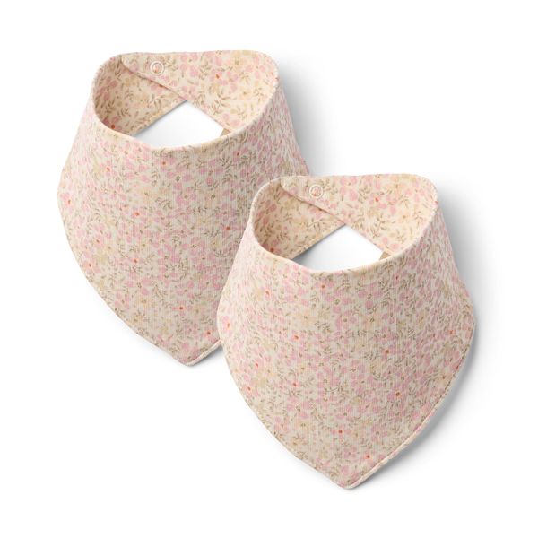 Hovedbilde Wheat Eden 2-pack smekke, Coral Flowers