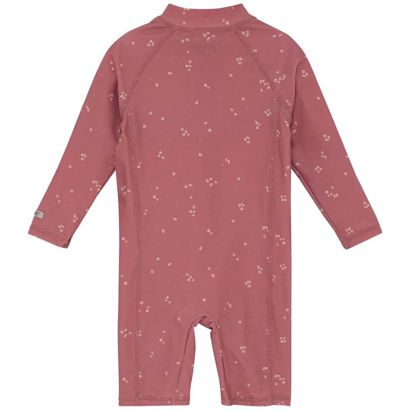 HUTTEliHUT UV drakt til baby og småbarn m/print, Ash Rose