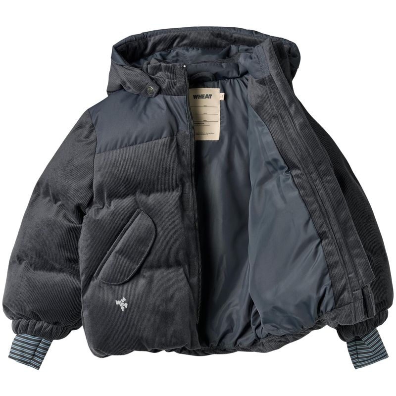 Wheat Mads boblejakke til barn, Navy