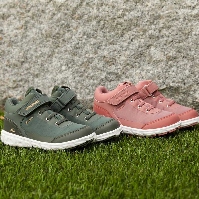 Viking Spectrum Gore-tex overgangssko til barn, Peach