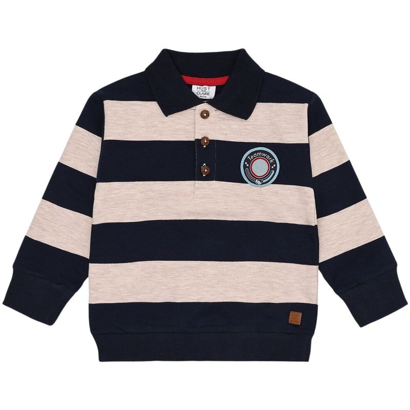 Hust and Claire Sejer polo genser til barn, More Navy