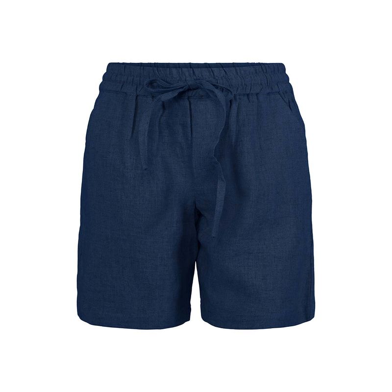 Vilje & Ve Sidney linshorts til barn, Indigo Navy