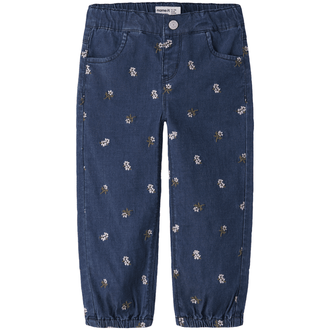 Hovedbilde Name It Nmfrose myke jeans til småbarn, Dark Blue ...