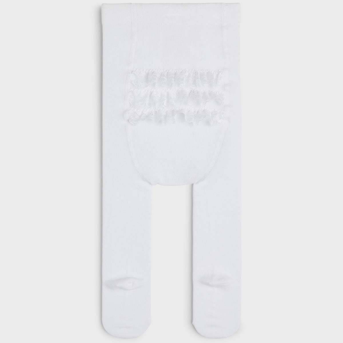 Name It Nbfopagna strømpebukse til baby, Bright White