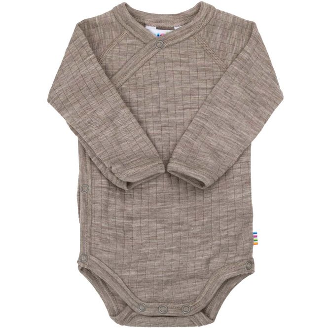 Hovedbilde Joha omslagsbody i ull, Sesame Melange
