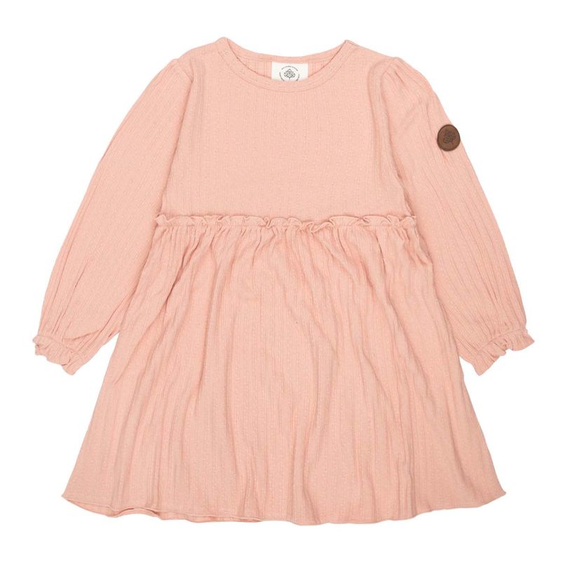 Gullkorn Design Rose kjole til barn og baby, soft rosa