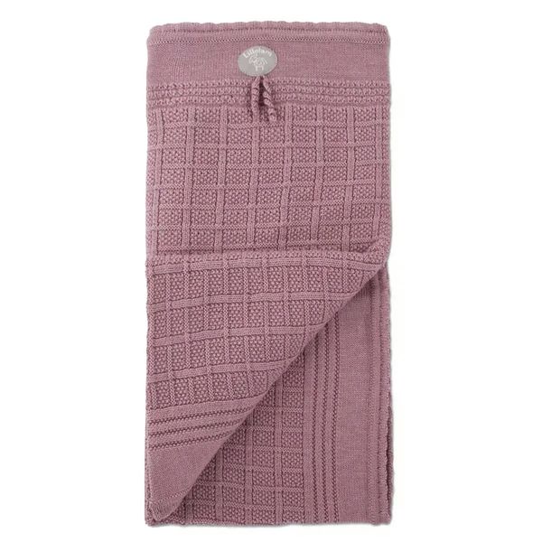 Hovedbilde Lillelam Classic pledd i merinoull, Wistful Mauve