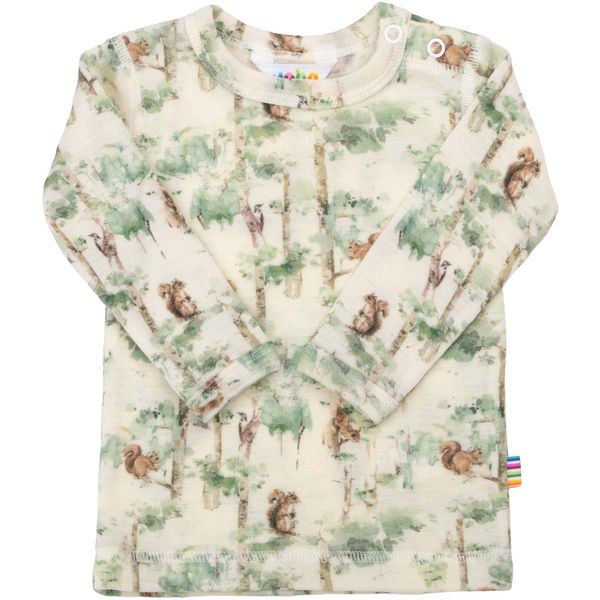 Hovedbilde Joha Squirrel genser i ull til småbarn, Off white