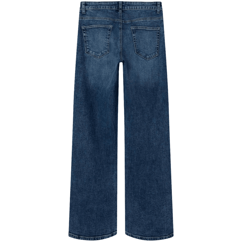 LMTD Nlfbli straight jeans til barn, Medium Blue Denim
