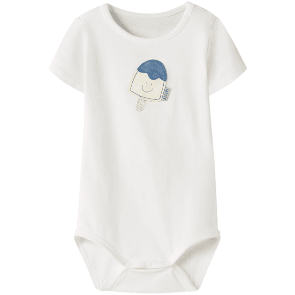Hovedbilde Name It Nbmjensen kortermet body, Cloud Dancer