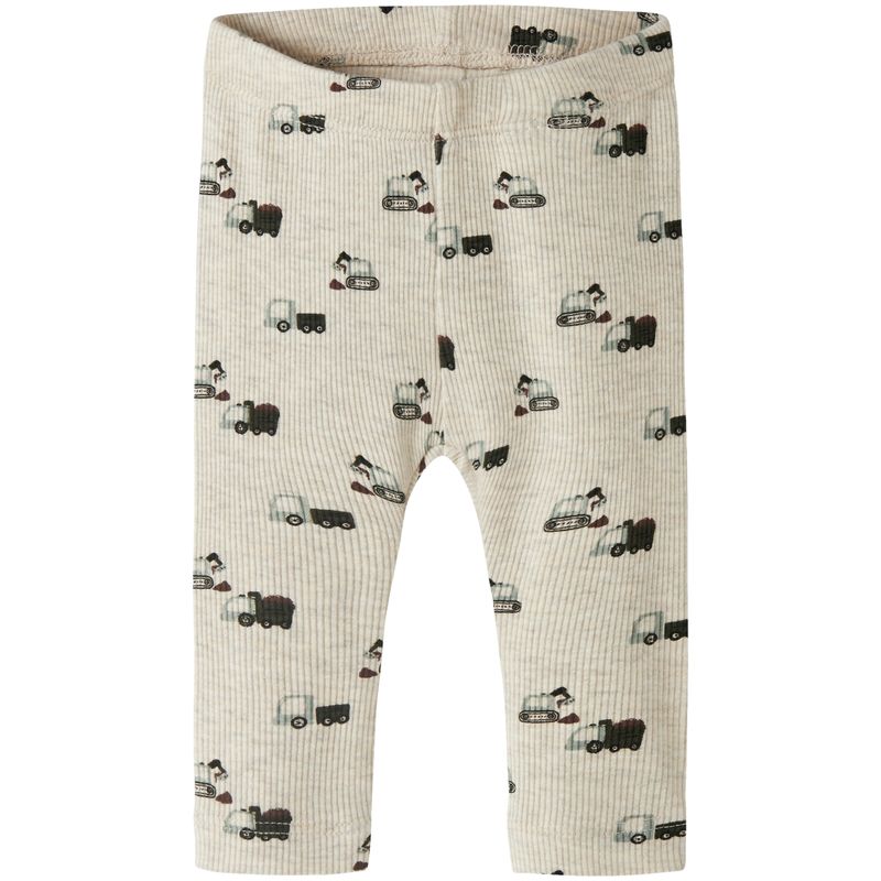 Name It Nbmkontor leggings til baby, Peyote Melange