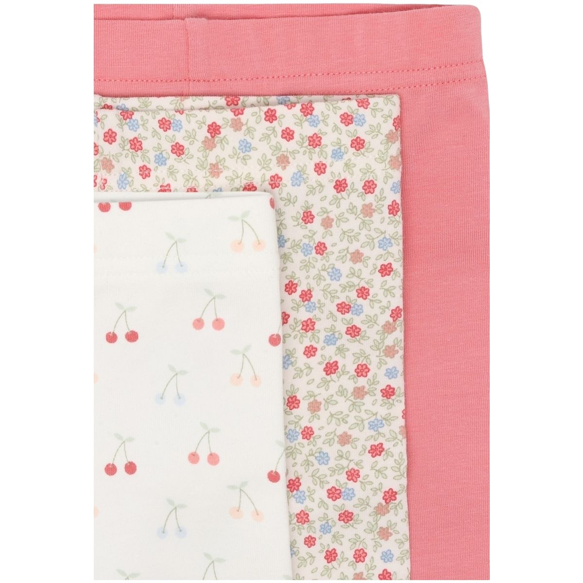 Hust and Claire Hcliva 3-pack leggings til baby, Ivory