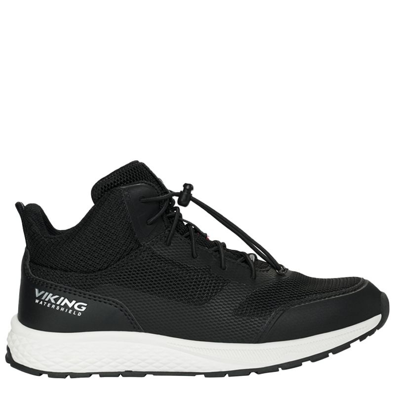 Viking Impact Mid WP Sl overgangssko til barn, black