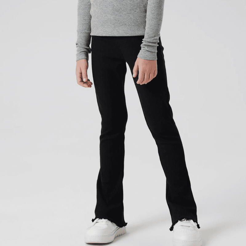 Name It Nkfnakal Bootcut leggings til barn, Black