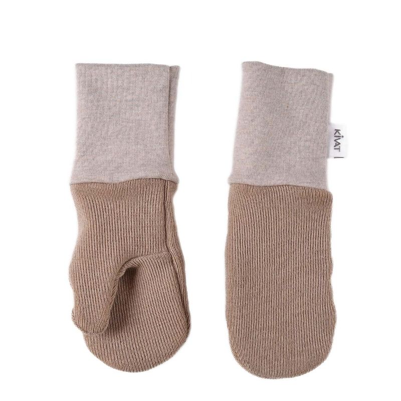 Kivat vintervotter til barn og baby, Lys Beige