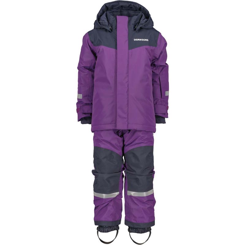 Didriksons Kids Skare vintersett til barn, Royal Purple