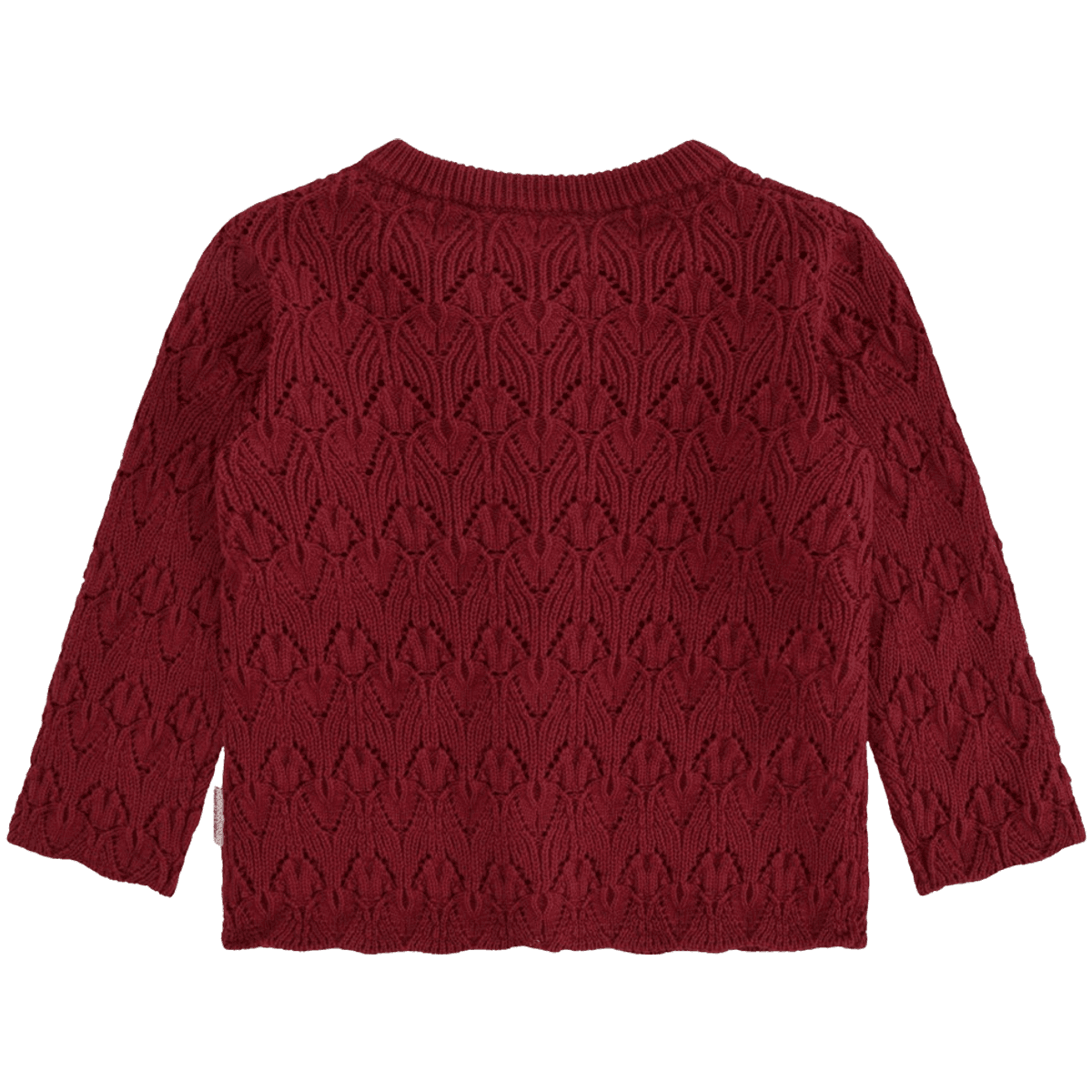 Hust and Claire Hccilja Pointelle cardigan baby, Teaberry