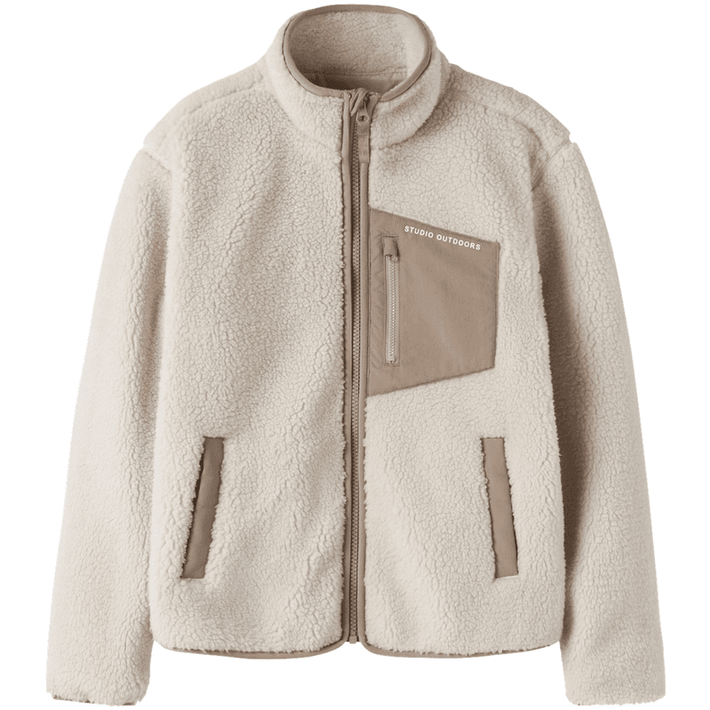 Name It Nknmattia sherpajakke til barn, Moonbeam