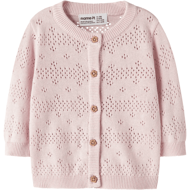Hovedbilde Name It Nbfkecia cardigan til baby, Lotus
