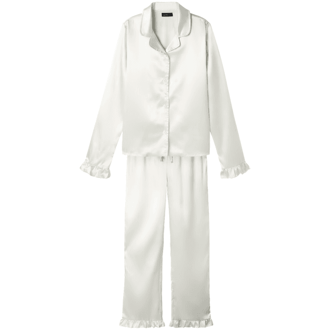 Hovedbilde LMTD Nlfnightys pyjamas til barn, White Alyssum