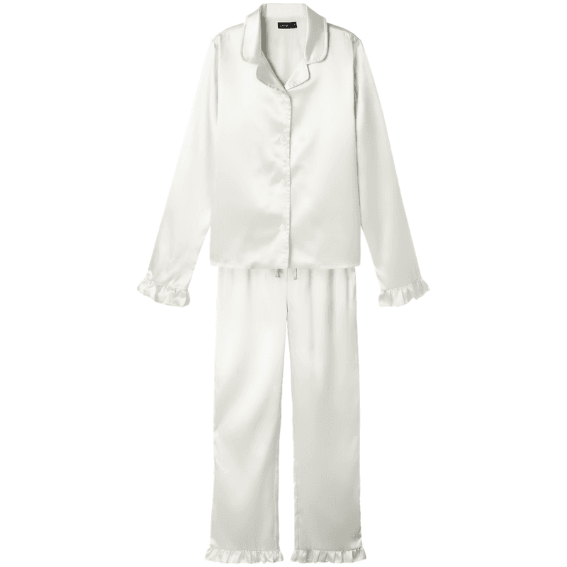 LMTD Nlfnightys pyjamas til barn, White Alyssum
