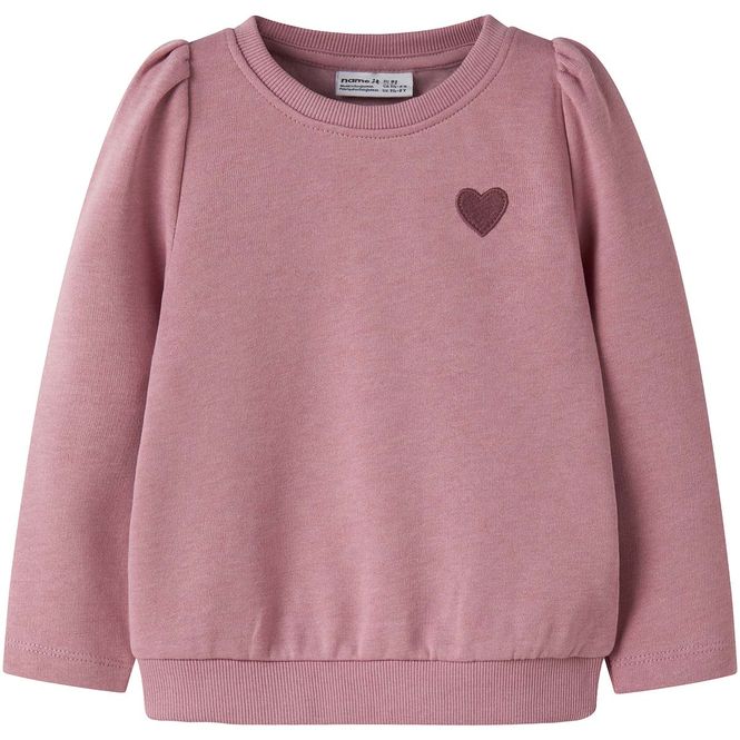 Hovedbilde Name It Nmfvima sweatshirt til småbarn, Lilas