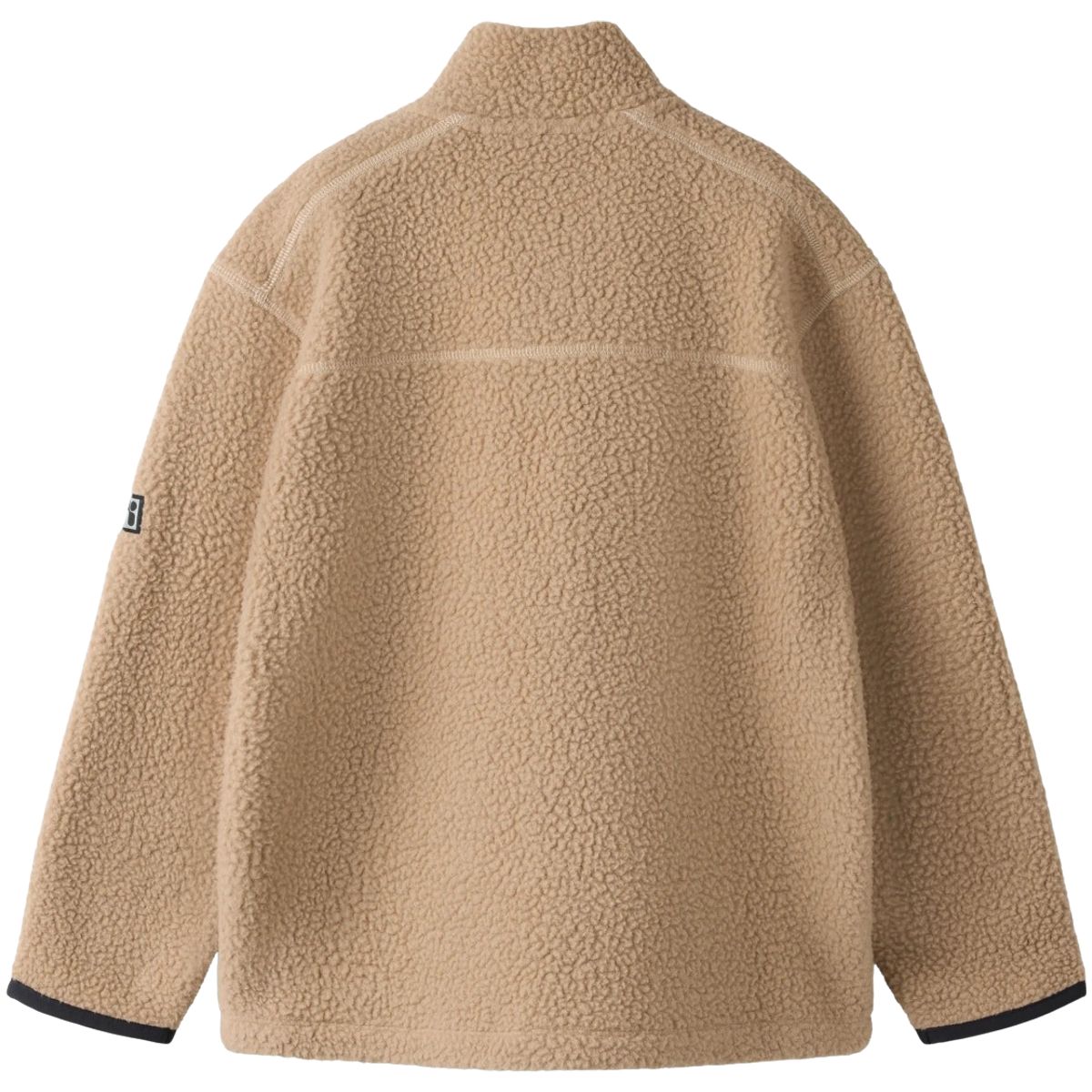 Name It Nmfbulina teddyjakke til småbarn, Gilded Beige