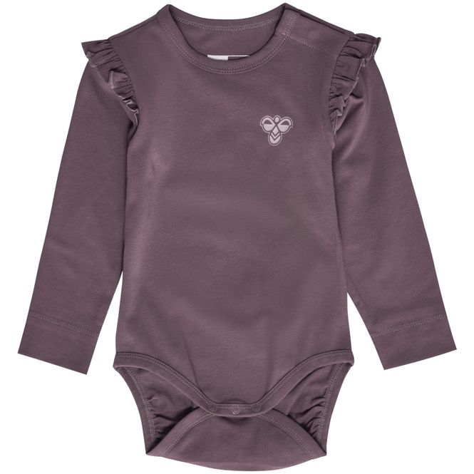Hovedbilde Hummel Hmlmini Frill body, Black Plum