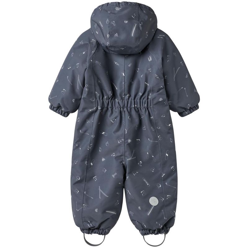 Wheat Adi vinterdress til baby, Winter Blue Aop