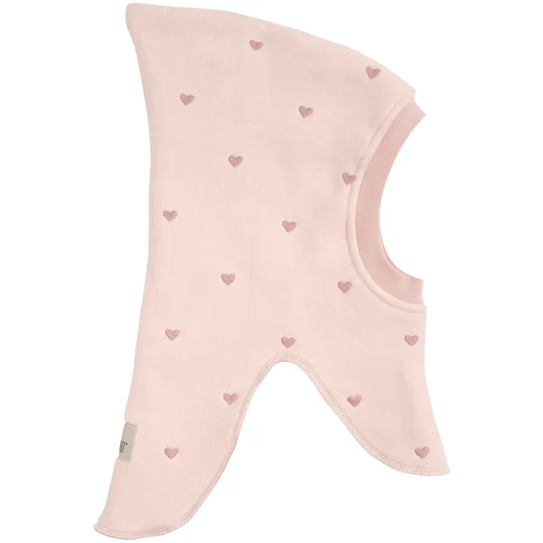 Hovedbilde Huttelihut balaclava bomullsfleece, Peach Blush