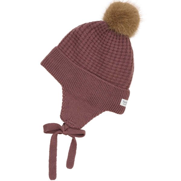 Hovedbilde EnFant vinterlue til baby i ull, Rose Taupe